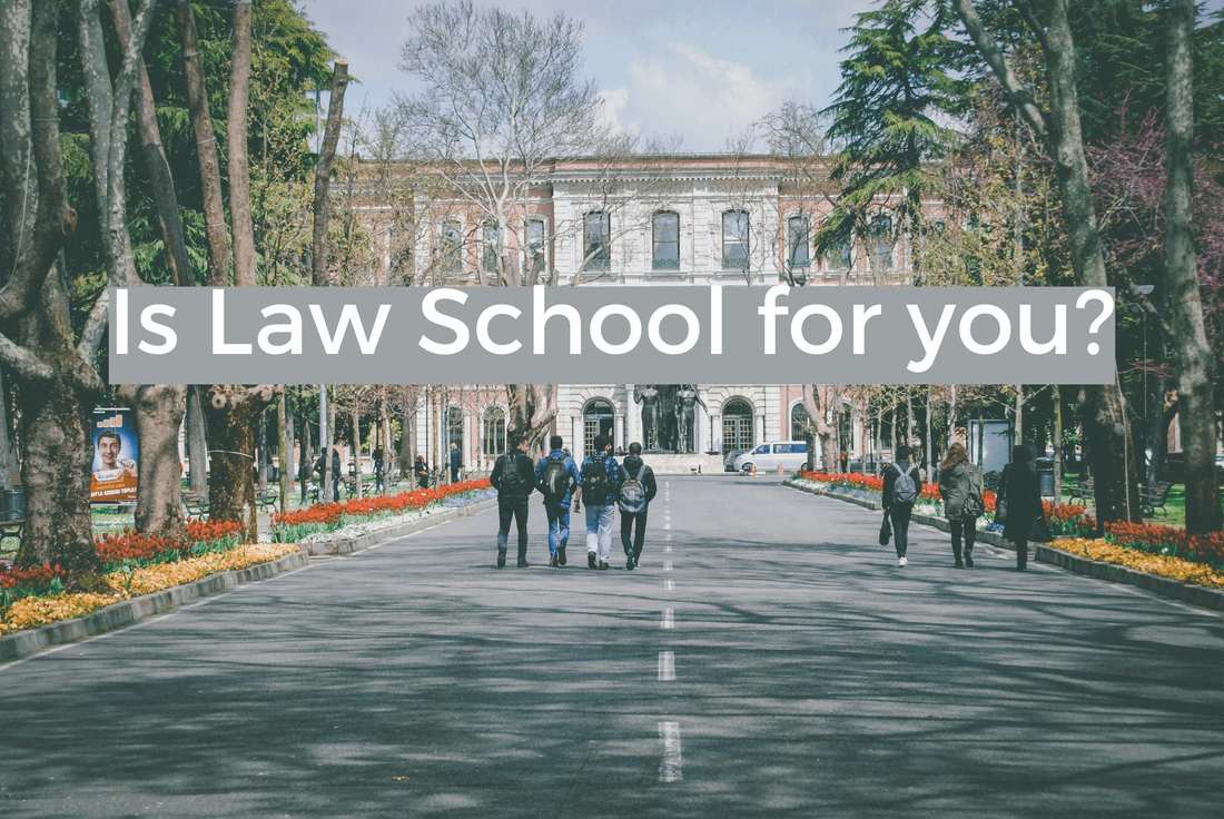 Professional blog layout with clean design, structured headings, and accessible content for law school preparation tips